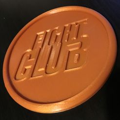 IMG-5099.jpg Fight Club Coaster