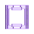 ArtDecoSquareFrameSmall.stl Free STL file Art Deco Square Frame・Template to download and 3D print, DDDeco
