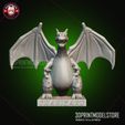 Charizard_Pokemon_3D_Print_Model_STL_File_06.jpg Charizard Pokemon Statue