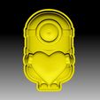 MinionStuart-VACUUM-PIECE.jpg Fichier STL MOULE À BOMBE DE BAIN STUART・Design pour imprimante 3D à télécharger