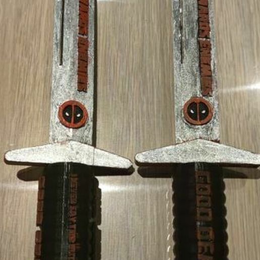 3D file Deadpool daggers・3D printing model to download・Cults