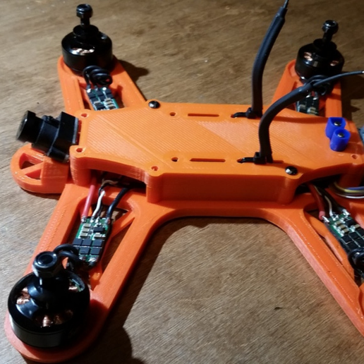 🖼️ 5 inch FPV Drone Frame (200mm)・Free STL File for 3D printing・Cults