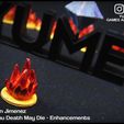 3.jpg Cthulhu Death May Die board game enhancements 3D Print Fire