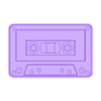 MusicTape_10x6_bottom.stl Mold Music Tape 10x6CM