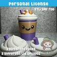ToGo-Stash-Container-Personal.png CUTE KAWAII TO GO COFFEE CUP STASH CONTAINER - PERSONAL USE