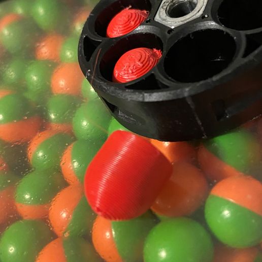 Free STL file 50 Calibre Solid Slug For HDR50 Paintball Marker・3D print