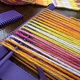 IMG_2062.jpeg Pocket Loom Weaving Kit 4"x4" 8-dent