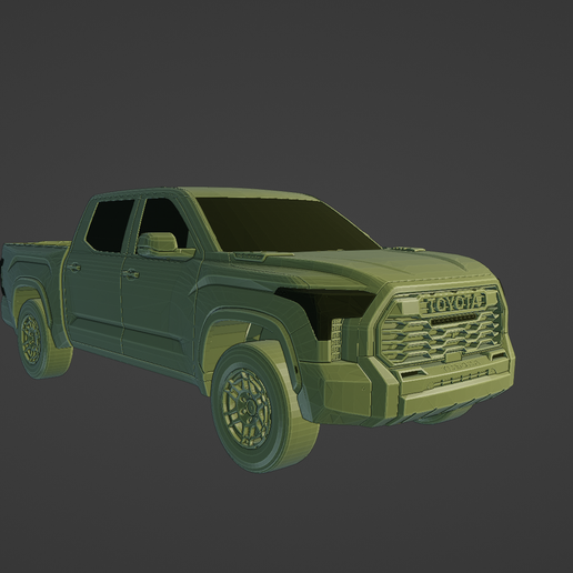 🚗 Toyota Tundra TRD PRO 2022・ STL File for ・Cults