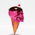 0017.jpg Skull Sundae Ice Cream Pop Pop Surrealism toy