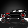 1932-Ford-Sedan-02.png 1932 Ford Limousine 3D-Druck Bausatz
