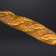 67aa7f905a1e8f6761c5843becafafa2.png Baguette,Lowpoly Baguette - Perfect for Game Assets & 3D Projects