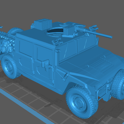 h1sf7.png Archivo STL gratuito Humvee Special Forces (Pick up version)・Design para impresora 3D para descargar