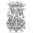 Goku 3 cnc.1.jpg Goku bas-relief 3 CNC