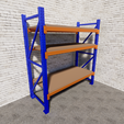 ACC-07_Industrial_Pallet_Racking_Hero_Render_3.png 1:64 Industrial Warehouse Diorama Bundle