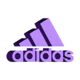 Adidas Logo.stl Logo Adidas