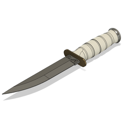 Ka-bar-Tanto-v28.png Fichier STL gratuit Couteau Tanto Ka Bar・Idée pour impression 3D à télécharger