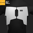 7.png 3D file Boba Fett - Chest Plate Upper Piece (Only) - 3D model - STL (digital download)・3D printable model to download