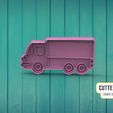 CUTTERDESIGN j COOKIE CUTTER MAKER ¢ Truck Truck Cookie Cutter M2