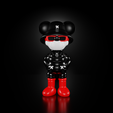 1.png Файл STL МИККИ МАУС X КРАСНЫЕ САПОГИ・Дизайн для загрузки и 3D-печати