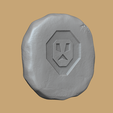 chaos 2.png Chaos Rune - Runescape - STL Keychain