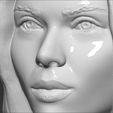 18.jpg Scarlett Johansson bust 3D printing ready stl obj formats