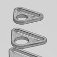 wf1.jpg Triangular bag straps hardwear 3D print model