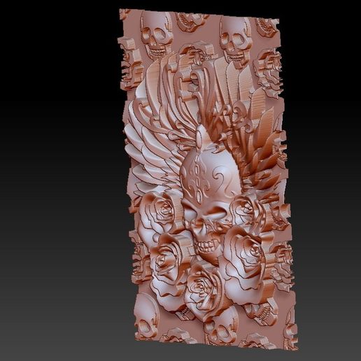 skullAndRoses3.jpg skull and rose