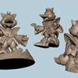 3D-PRINTING-QUESOTE_009.jpg "BIG CHEESE - BIG CHEESE" (Samurai Pizza Cats FANART)