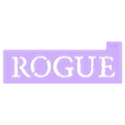 Rogue_text_RO1.stl Stencils - Diablo