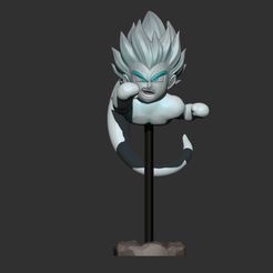 01.JPG STL file GotenKS Ghost version 01 from Dragon Ball Z・3D print object to download