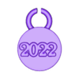 Medalla-suerte2022.stl Lucky Witch 2022