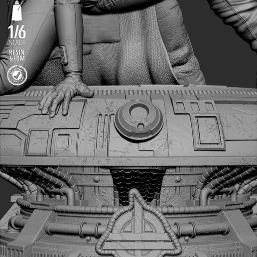 29E672~1.jpg GRAND INQUISITOR DIORAMA - TESTED AND READY FOR 3D PRINTING