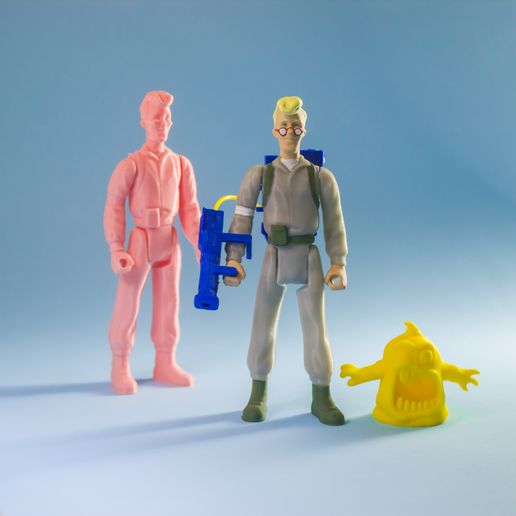 1.jpg Download STL file Ghostbusters Egon Spengler 1986 Articulated Print-in-Place • 3D print object, lacalavera