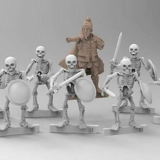 cotht01.JPG Skeleton Warrior - 28mm wargames fantasy miniature V2 Redux