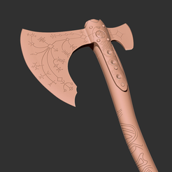 7.png Fichier STL Modèle d'impression 3D de la hache Leviathan God of War・Modèle pour imprimante 3D à télécharger
