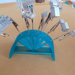 _Title.jpg Free STL file The Holder-holder, an alligator trap・Model to download and 3D print