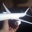 IMG_20170912_075348 (Large).jpg Télécharger fichier STL Modèle réduit d'avion Boeing 777X • Modèle imprimable en 3D, guaro3d