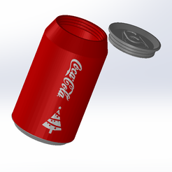 1.png Coca Cola Christmas Can Container