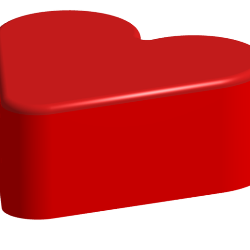 💜 Heart - Container・Free STL File for 3D printing・Cults