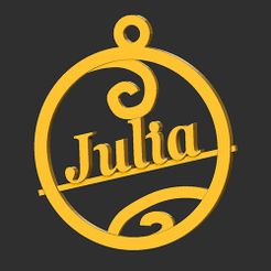 Julia.jpg Archivo STL Julia・Plan de impresora 3D para descargar