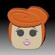 Wilma-Flintstone.jpg WILMA FLINTSTONE FESTES SHAMPOO UND FORM FÜR SEIFENPUMPE