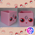 Igglypuff.png Set 11 Pokemon Kare Tencere