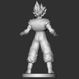 Back_bw.jpg Archivo 3D gratuito Super Saiyan Goku・Objeto imprimible en 3D para descargar, nlsinh