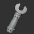 wrench_render.png Stylized toy Open-End Wrench