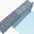 My 40k Bridge Top Down.png Ultimate Modular Bridge Set for Necromunda Tables