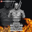 — PATREON.COM/INFINITY_MODELS Witcher Geralt Bust