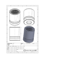 NC38-BOX-PEN-HOLDER-ISOMETRIC.png Pen Holder - NC38 Drilling Rotary Connection (Box)