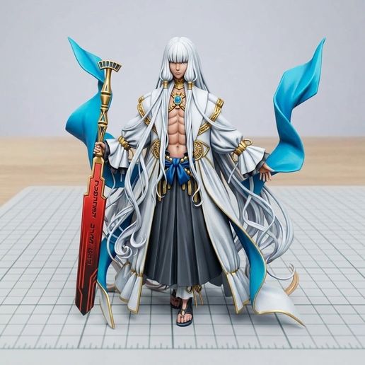 Captain Nemo & Noah: The Mythic Triton Explorer and Nautilus Commander (Fate/Grand Order) : DND MINIATURE - Human / Triton
