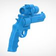 041.jpg Smith & Wesson Model 629 Performance Center from the movie Escape from L.A. 1996 1:10 scale 3d print model