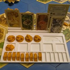 IMG_20230918_230801.jpg STL file CATAN PLAYER TRAY・3D printing template to download